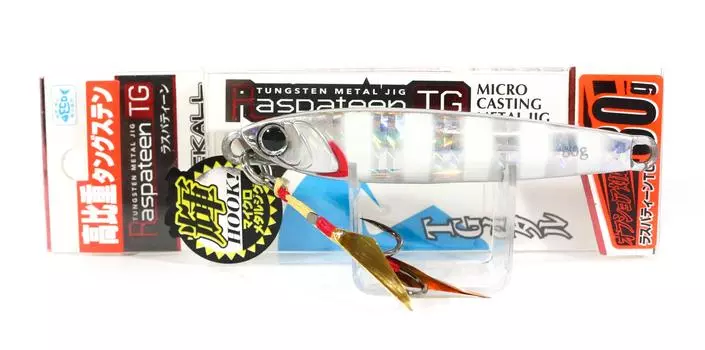 Jackall Metal Jig Raspateen TG Tungsten 80 грамм Glow Stripe (0018)