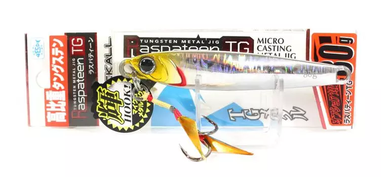 Jackall Metal Jig Raspateen TG Вольфрам 80 грамм Shirasu Silver (0001)