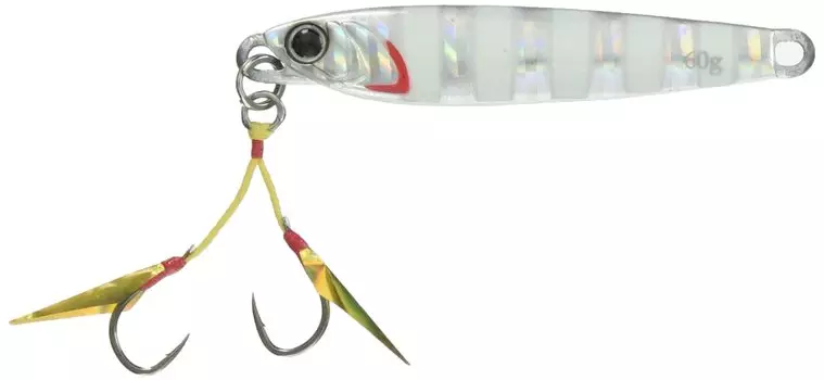 JACKALL Metal Jig Raspatine TG 70mm 60g Glow Holo Lure Stripe/Border