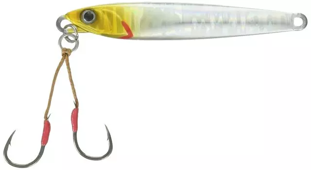 JACKALL Metal Jig Raspatine TG 73mm 40g Shirasu Wave Holo Silver/Magma