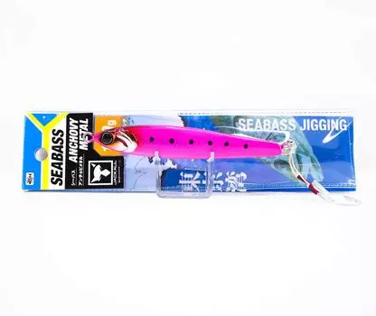 Jackall Metal Jig Seabass Anchovy Metal 100 грамм Impact Розовый (07:00)