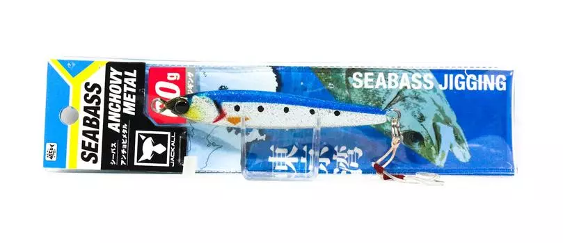 Jackall Metal Jig Seabass Anchovy Metal 60 грамм Lame Iwashi (0656)