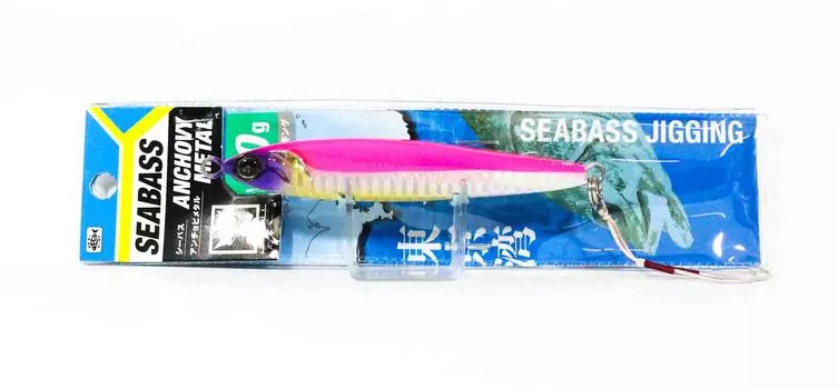 Jackall Metal Jig Seabass Anchovy Metal 80 грамм Розовый Серебристый (0901)
