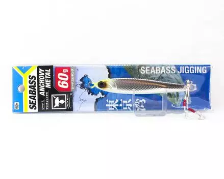 Jackall Metal Jig Сибас Анчоус Металл 60 грамм UV Flash (6450)