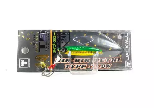 Jackall Металлическая корзина для контейнеров типа TG, медленная вольфрамовая, 20 грамм, зеленое золото (9569)