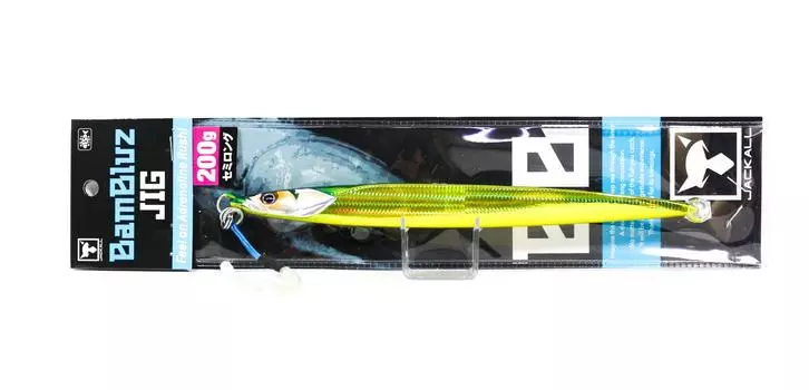Jackall Металлический джиг Bambluz Semi Long 200 грамм Grikin (3832)