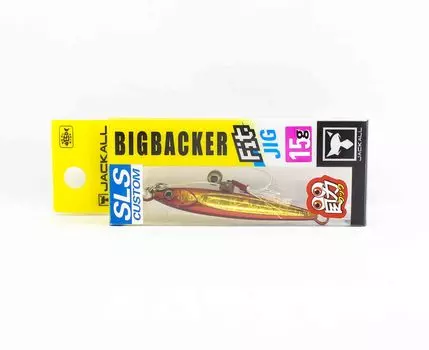 Jackall Металлический джиг Big Backer Fit 15 граммов красное золото Magma Wave Hl (3231)