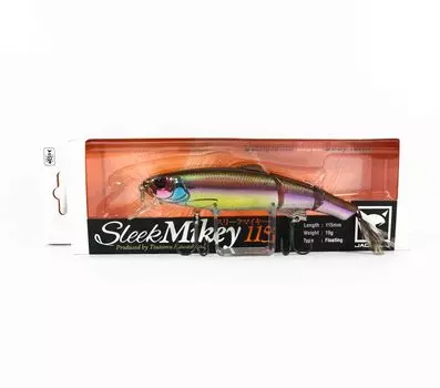 Jackall Mikey Sleek 115 Плавающая Приманка Полузеркало Wakasagi (1857)