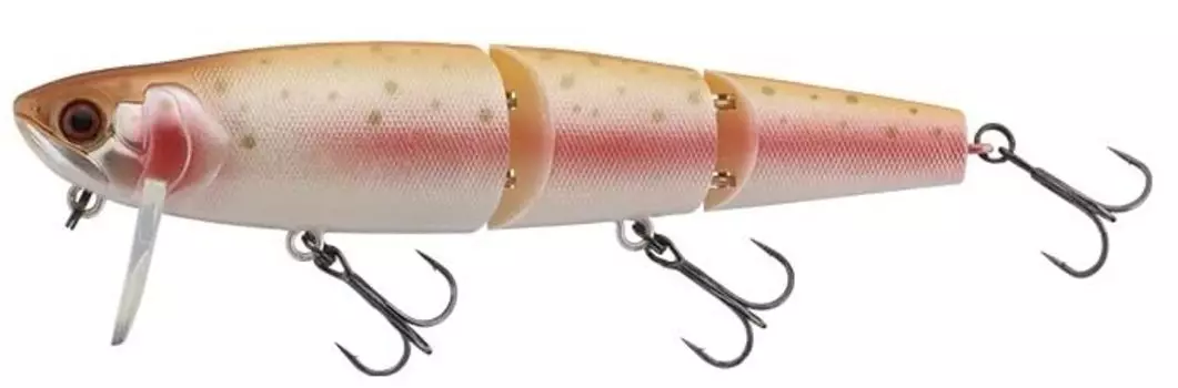 JACKALL Mikey Suspended Albino Rainbow Trout (SP)