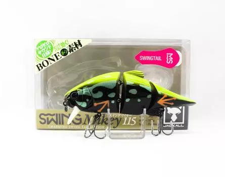 Jackall Mikey Swing 115 Bone Floating Luer Swing Kurogaeru (9704)