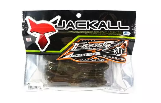 Jackall Мягкая Приманка Fivoss 3.8 Дюйм 5 шт Летний Рак (7369)