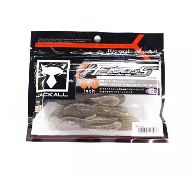 Jackall Мягкая Приманка Fivoss 3 дюйма 6 шт Песок Zarigani (5677)