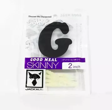 Jackall Мягкая Приманка Good Meal Skinny 2 дюйма Goodmeal Goodmeal Glow (8195)