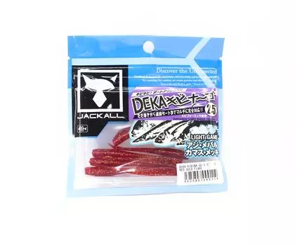 Jackall Мягкая приманка SW Deka Kibina-Go 2,5 дюйма, красное золото, чешуйки (9119)