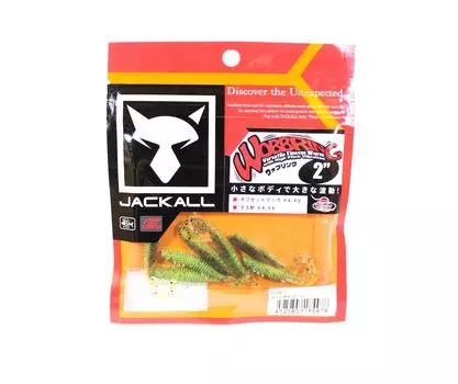 Jackall Мягкая Приманка Воббринг Хвост Личинки 2 Дюйма Зеленая Тыква L Диаграмма (5478)