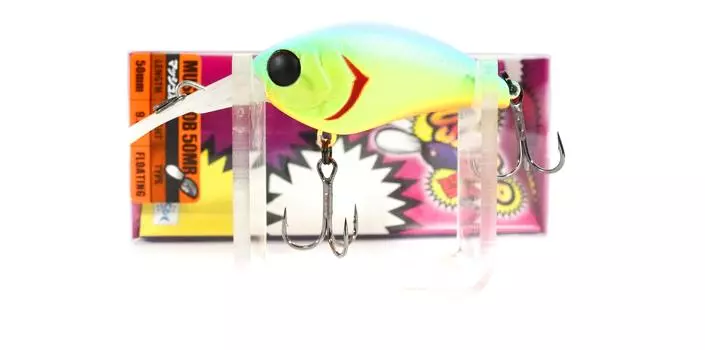 Jackall Mushbob 50 MR Плавающая приманка Light Blueback График (9830)