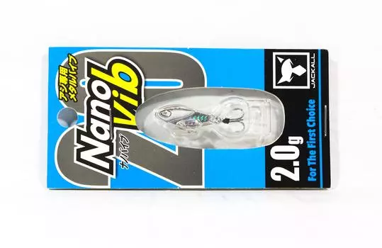 Jackall Nano Vib Тонущая приманка 2,0 грамма HL Nano Silver (1028)