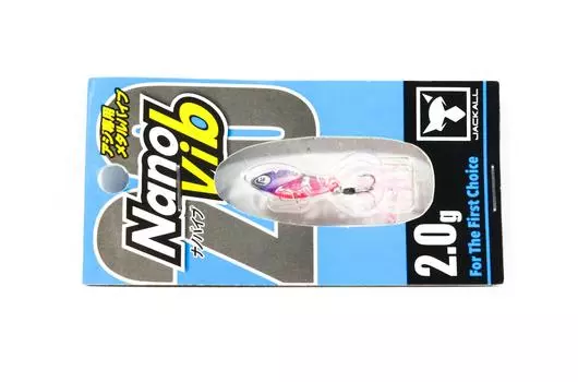 Jackall Nano Vib Тонущая приманка 2 грамма Hl Розовый Назад Серебристый (1042)