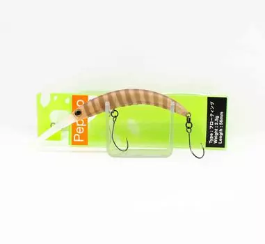 Jackall Плавающая приманка Timon Pepino DR Crank Bait Shimashima Glow (5299)