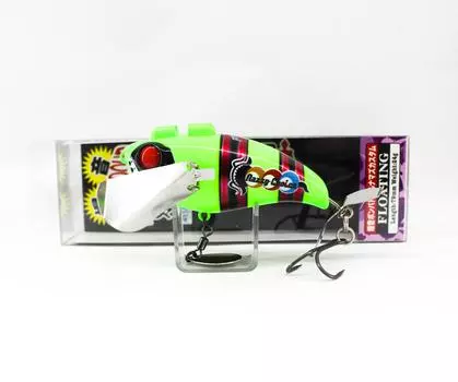 Jackall Pompadour Bakuon Плавающая приманка для верхней воды. Выбор спаржи. (6475)