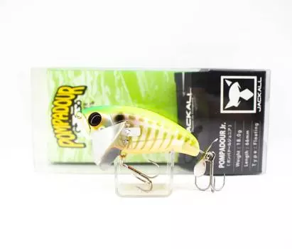 Jackall Pompadour JR Floating Topwater Lure IS Chart Back Gill Bone (9524)