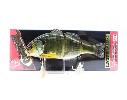 Jackall Приманка без губок Chibitarel с плоскими боковыми шарнирами RT Ghost Gill (3265)