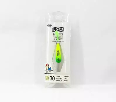 Jackall RGM Kibi 30 2.6g Тонущая приманка Молодая кукуруза (3710)