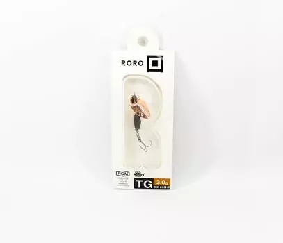 Jackall RGM Roro 3 grams Spinner Sinking Lure Copper Black (1323)