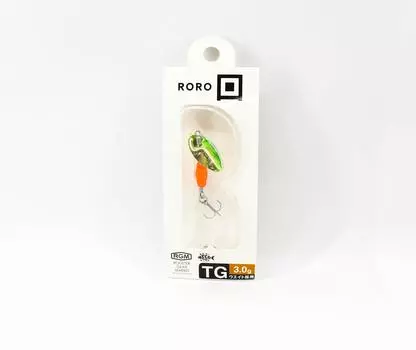 Jackall RGM Roro 3 grams Spinner Sinking Lure Green Orange (1330)