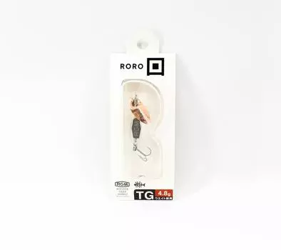 Jackall RGM Roro 4,8 грамма Spinner Тонущая приманка Медно-черного цвета (1408)