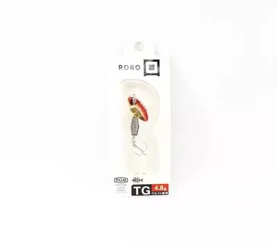 Jackall RGM Roro 4.8 grams Spinner Sinking Lure Red Silver (1422)