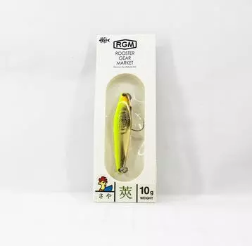 Jackall RGM Spoon Saya 10 грамм Шартрез Голд (4654)