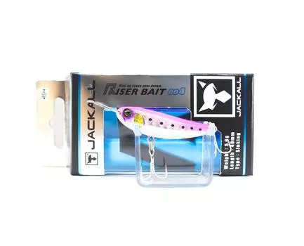 Jackall Riser Bait 004 40 мм тонущая приманка для верхнего слоя воды, розовая спинка Sp (9349)