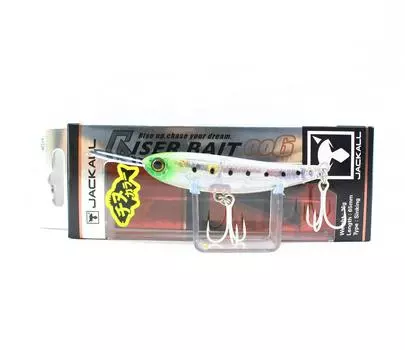 Jackall Riser Bait 006 65 мм Тонущая приманка для верхних вод Okunote Clear (3834)