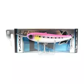 Jackall Riser Bait 008 80 мм Тонущая приманка для верхнего слоя воды, розовая спинка SP (9295)