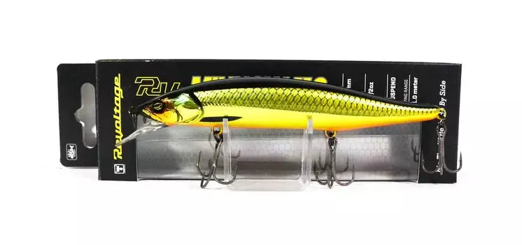 Jackall RV-Minnow 110SP Suspend Luer RV Gold (7761)