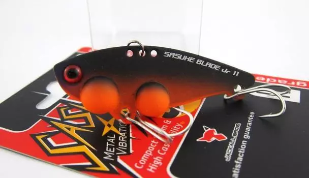 Jackall Sasuke Blade JR Metal Vibration 8 грамм тонущая приманка черная (3459)