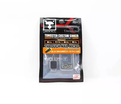 Jackall Сквозной гвоздь Микро Грузило 0,15 грамма 12 шт в упаковке (7467)