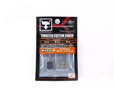 Jackall Сквозной гвоздезабивной грузил 0,45 грамма 8 шт в упаковке (5134)