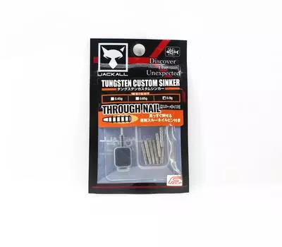 Jackall Сквозной гвоздезабивной грузил 0,9 грамма 7 шт в упаковке (5158)