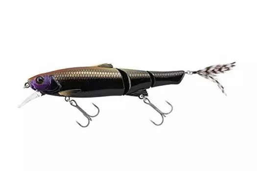 JACKALL Sleek Mikey 115 Scales Low Flickering Black