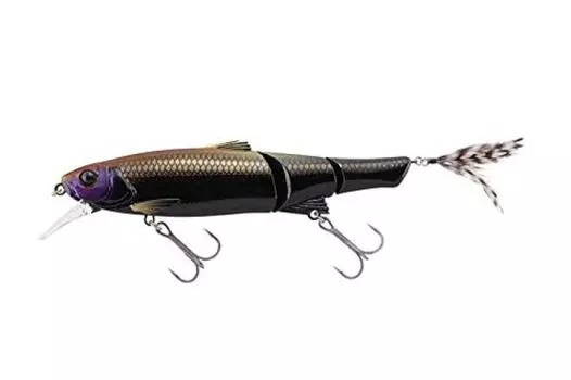 JACKALL Sleek Mikey 115 Scales Low Flickering Black