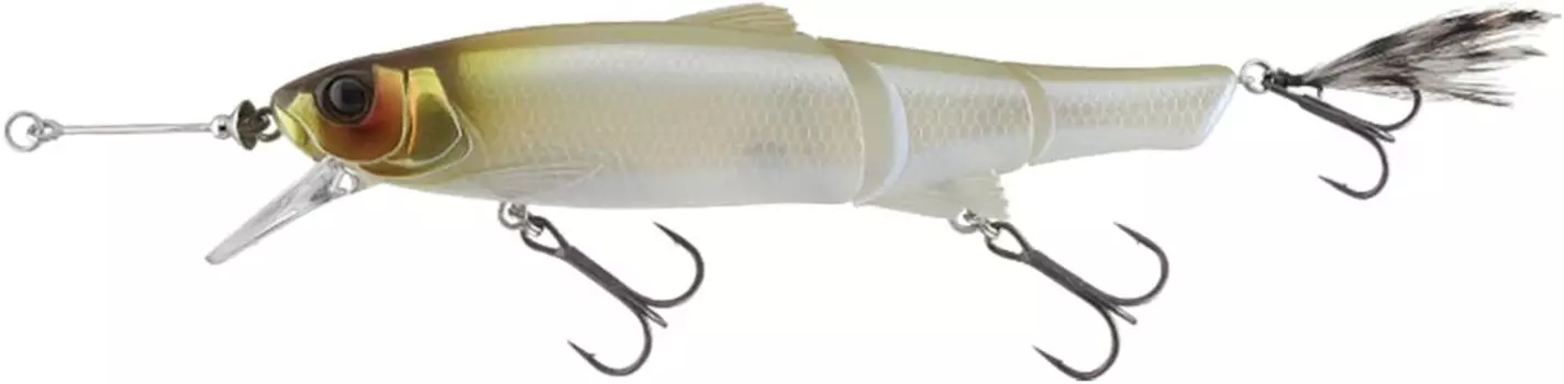 JACKALL Sleek Mikey 90 Alabama Custom Sleek Pearl Magic 90mm Alabama Custom