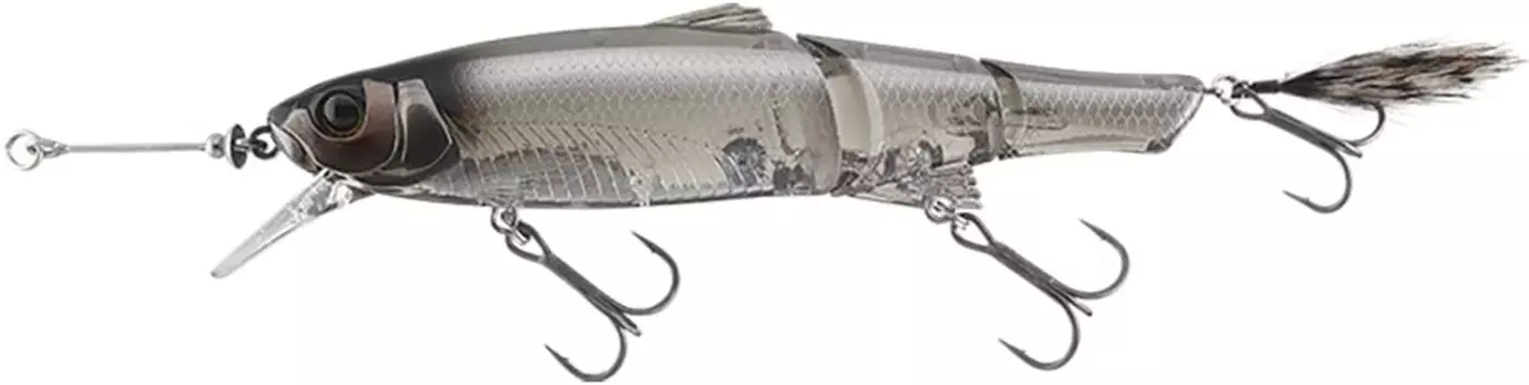 JACKALL Sleek Mikey 90 Alabama Custom Stealth Smoke Shad 90mm Alabama Custom