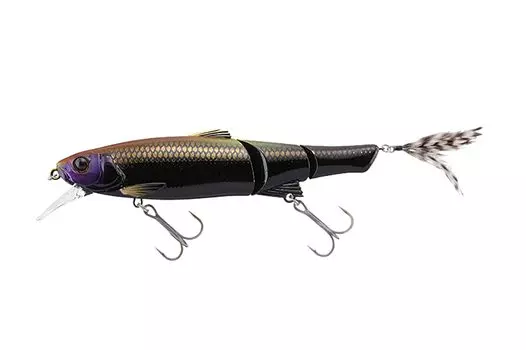 JACKALL Sleek Mikey 90 Scales Low Flickering Black
