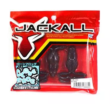 Jackall Soft Lure Clone Frog 3 шт. в упаковке Red Frog (6644)