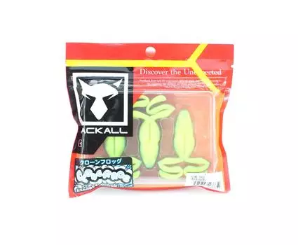 Jackall Soft Lure Clone Frog 3 штуки в упаковке Yadokugaeru (6651)