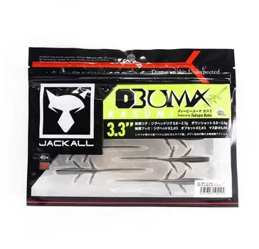 Jackall Soft Lure Db Uma Kasumi 3,3 дюйма, зеленая тыква, перец (4104)