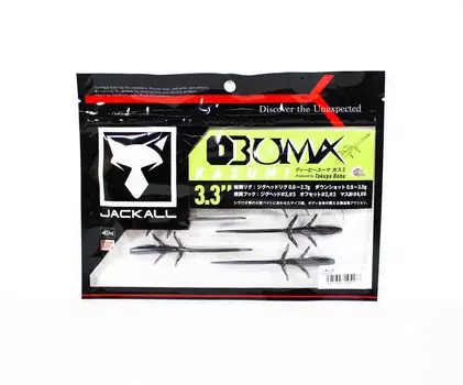 Jackall Soft Lure DB Uma Kasumi 3,3 дюйма Черный бычок (4173)