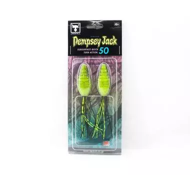 Jackall Soft Lure Dempsey Jack 50mm Chart Back Green Pumpkin (1370)